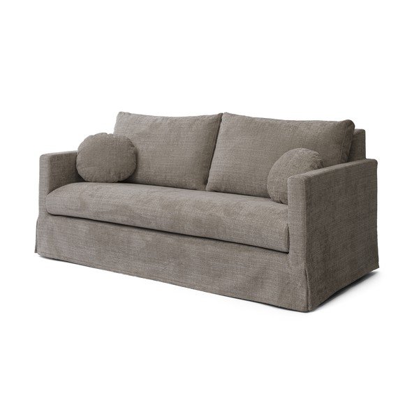 Pilkos spalvos sofa 195 cm Paphos – Ropez