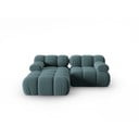 Sofa smaragdinės spalvos iš velveto 191 cm Bellis – Micadoni Home