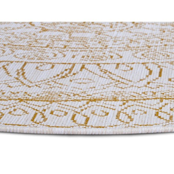 Apvalios formos kilimas kreminės spalvos ø 120 cm Spirit – Hanse Home-image-3