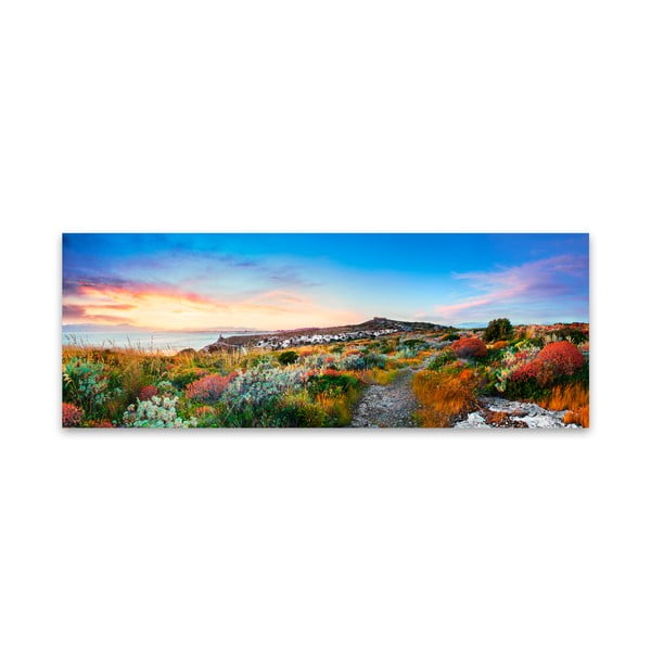 Vaizdas ant drobės Styler Spalvinga jūra, 150 x 60 cm