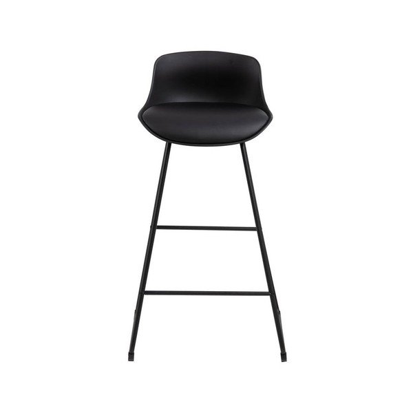 Juodos spalvos baro taburetė (sėdynės aukštis 76 cm) Tina – Actona-image-2