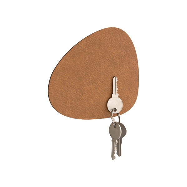 Iš eko odos kabliukas raktams Board Bull – LIND DNA