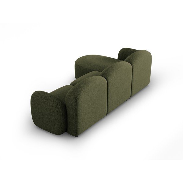 Kampinė sofa žalios spalvos (su dešiniuoju kampu) Blair – Micadoni Home-image-4