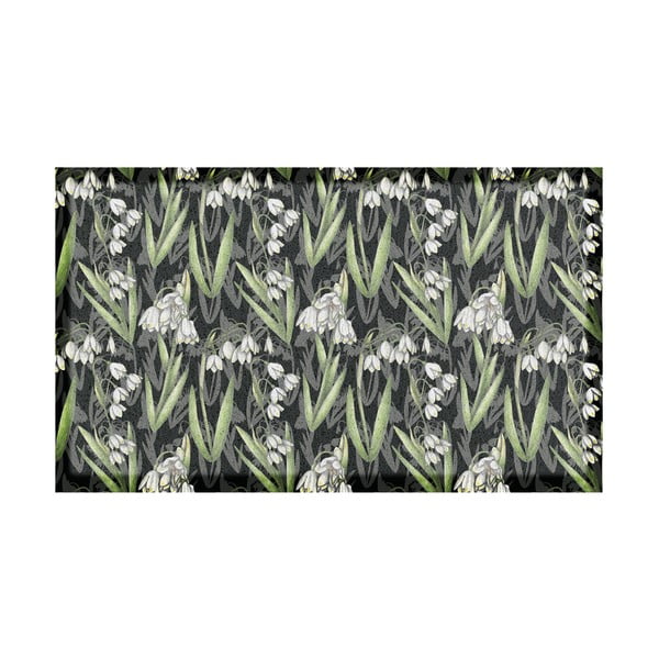 Grindų kilimėlis 40x70 cm Lily of Valley x Celia Battaini – Artsy Doormats