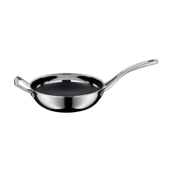 WMF ProfiResist nerūdijančio plieno wok keptuvė, ø 28 cm