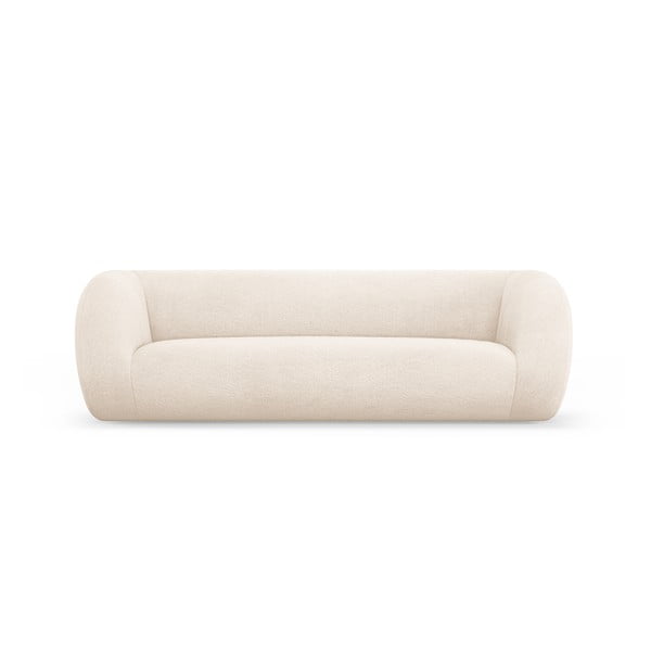 Sofa iš boucle kreminės spalvos 230 cm Essen – Cosmopolitan Design