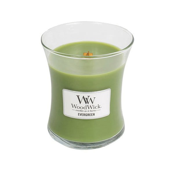 Kvapioji žvakė su pušų spyglių aromatu WoodWick, 55 valandų degimo trukmė