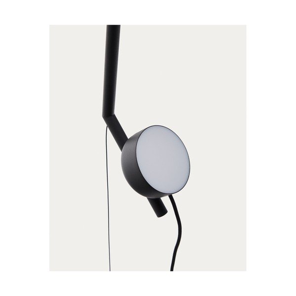 Juodos spalvos pastatomas šviestuvas LED su pritemdymo funkcija (aukštis 339 cm) Orey – Kave Home-image-4