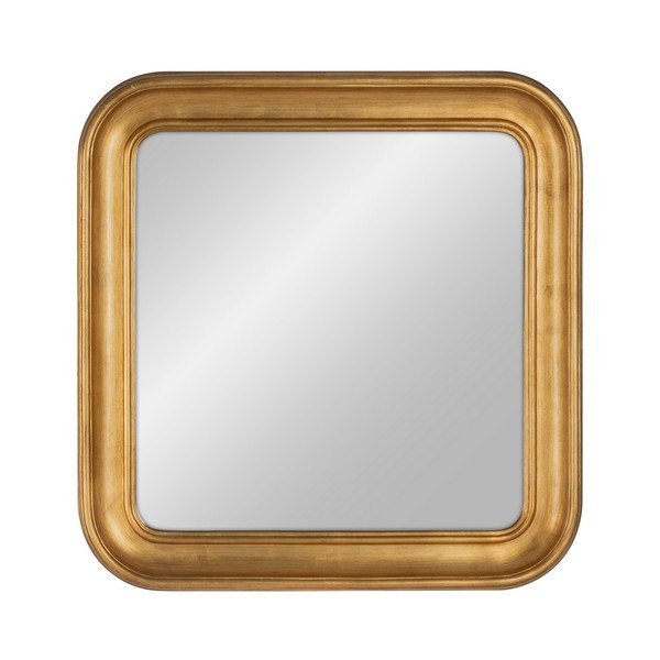 Sieninis veidrodis su medžio masyvo rėmu 80x80 cm – Ixia