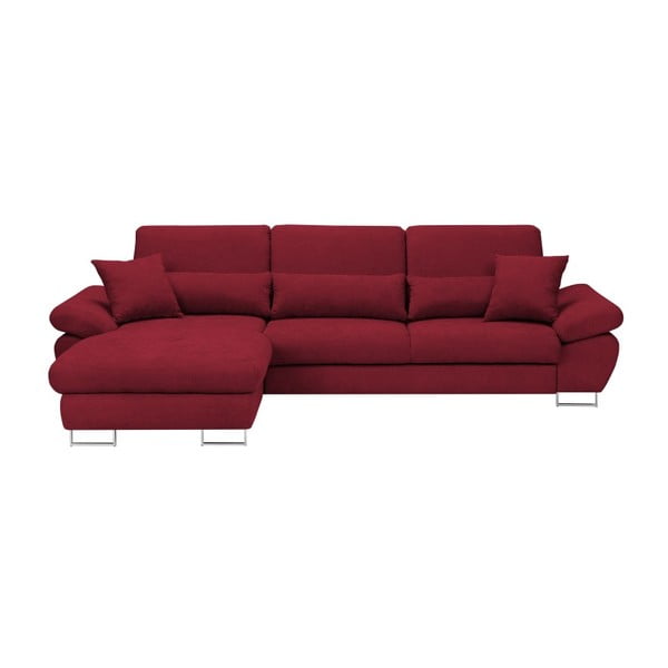 Raudona "Windsor & Co Sofos Pi sofa lova, kairysis kampas