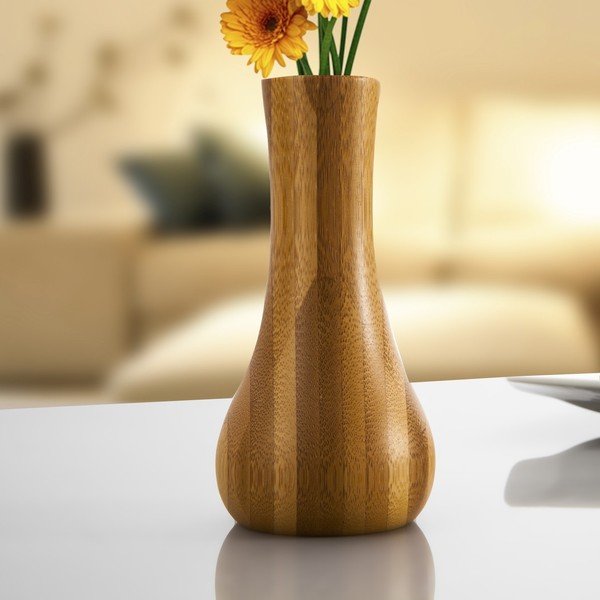 Bambukinė vaza Bambum Lotus, 18 cm-image-1