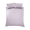 Levandų spalvos iš banguotos tekstūros dvigulė/itin ilga patalynė 230x220 cm Heatset Wave – Catherine Lansfield