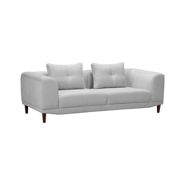Šviesiai pilka trijų vietų sofa "Windsor & Co Sofos Sigma-image-2