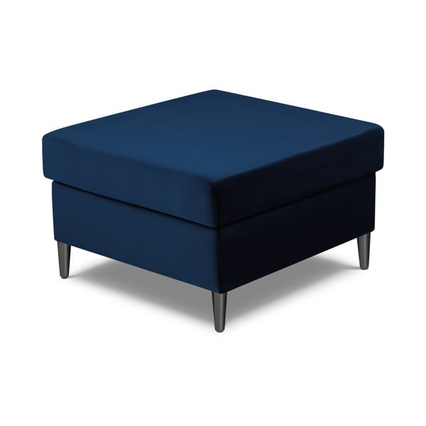 Mėlynos spalvos iš velveto taburetė Kyoto – Cosmopolitan Design-image-2