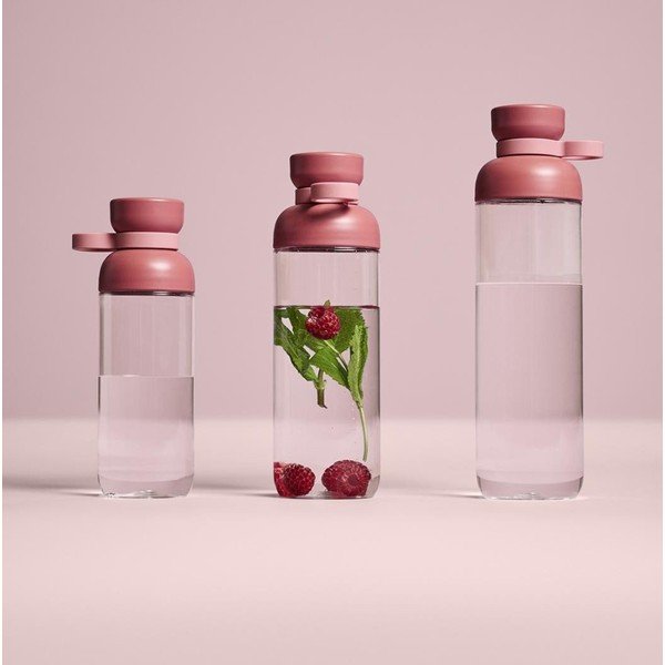 Šviesiai raudonos spalvos iš tritano butelis 900 ml Vita – Mepal-image-1