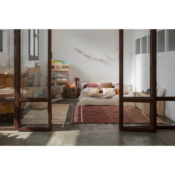 Iš medvilnės kilimas raudonos plytų spalvos 80x140 cm Twin Toffee – Lorena Canals-image-1