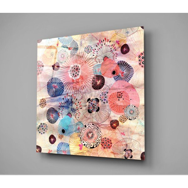 Paveikslas ant stiklo Insigne Alternative Flowers, 40 x 40 cm-image-3
