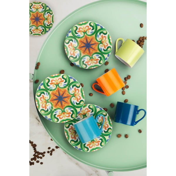 Puodeliai iš porceliano  4 vnt. 0.1 l – Hermia-image-1