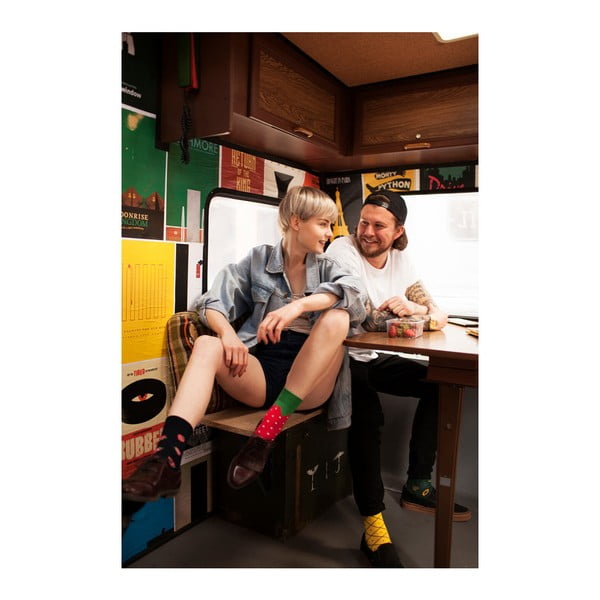 Kojinės Many Mornings Strawberries, 43-46 dydis-image-3