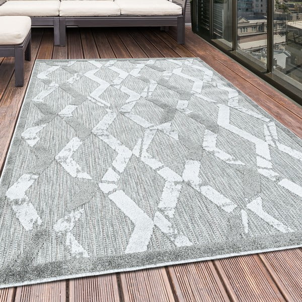 Lauko kilimas šviesiai pilkos spalvos 200x290 cm Bahama – Ayyildiz Carpets-image-1