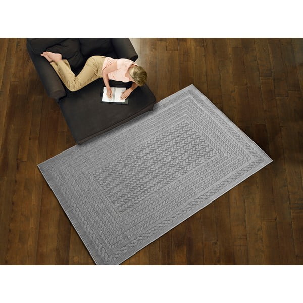 Pilkas lauko kilimas "Universal Jaipur Berro", 160 x 230 cm-image-1