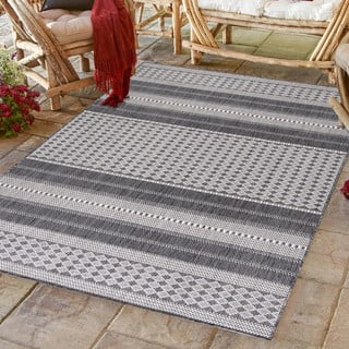 Lauko kilimas pilkos spalvos 80x250 cm Sunny – Ayyildiz Carpets