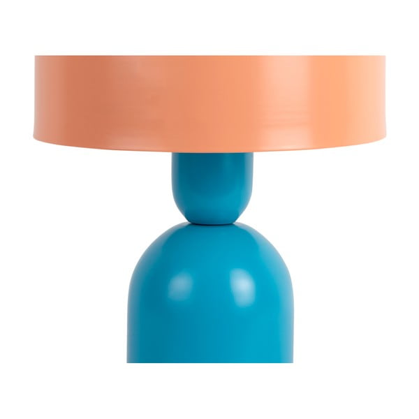 Mėlynos spalvos/oranžinės spalvos stalinis šviestuvas (aukštis 24 cm) Double Funky – Leitmotiv-image-2