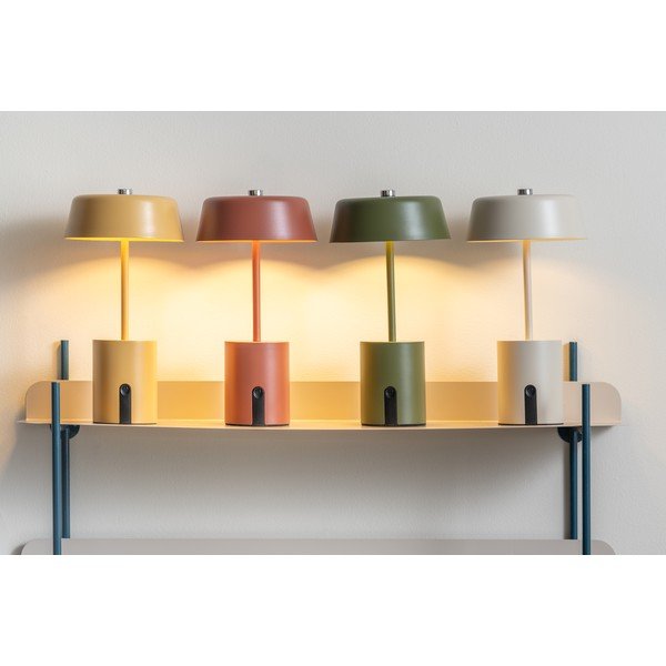 Ochros spalvos iš metalo stalinis šviestuvas LED (aukštis 22,5 cm) Elemental LED – Leitmotiv-image-2