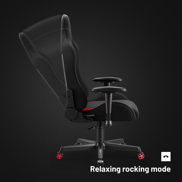 Žaidimų kėdė juodos spalvos X-Starter – Diablo Chairs-image-1