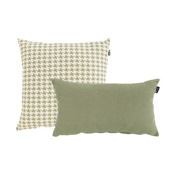 Žalia ir balta lauko pagalvė Hartman Poule, 50 x 50 cm-image-2