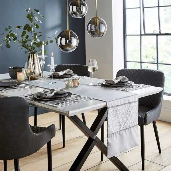 Iš tekstilės padėkliukai 4 vnt. 30x46 cm Deco Sequin – Catherine Lansfield-image-3