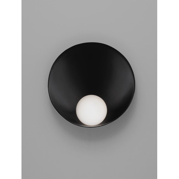 Matinės juodos spalvos iš plieno sieninė lempa Minim – Nova Luce-image-3