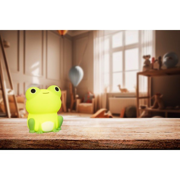 Žalios spalvos vaikiška naktinė lemputė Willi – Fischer & Honsel-image-3