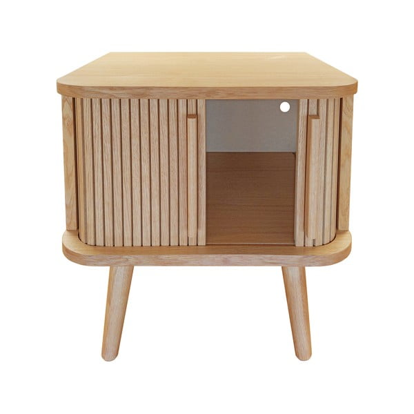 Ąžuolo dekoro naktinis staliukas Rove - Woodman-image-2