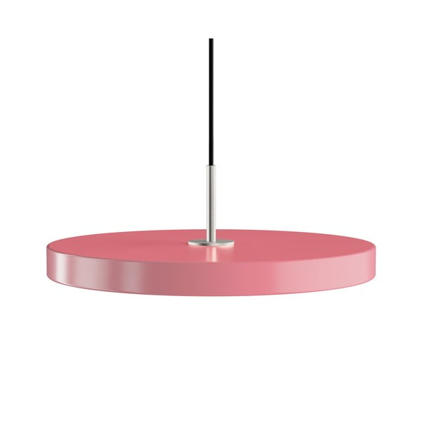 Kabantis šviestuvas rožinės spalvos LED ø 43 cm su metaliniu gaubtu Asteria Medium – UMAGE