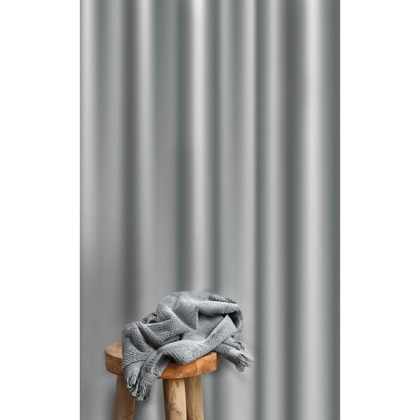 Šviesiai pilka dušo užuolaida Bahne & CO Pure, 180 x 200 cm