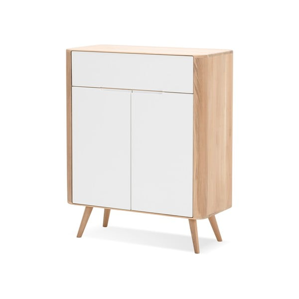 Ąžuolinė komoda Gazzda Ena One, 90 x 42 x 110 cm-image-2