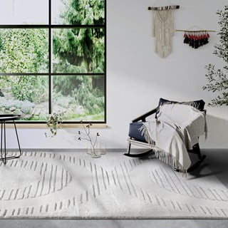 Kilimas kreminės spalvos 160x235 cm Bartoux Cream White – Elle Decoration
