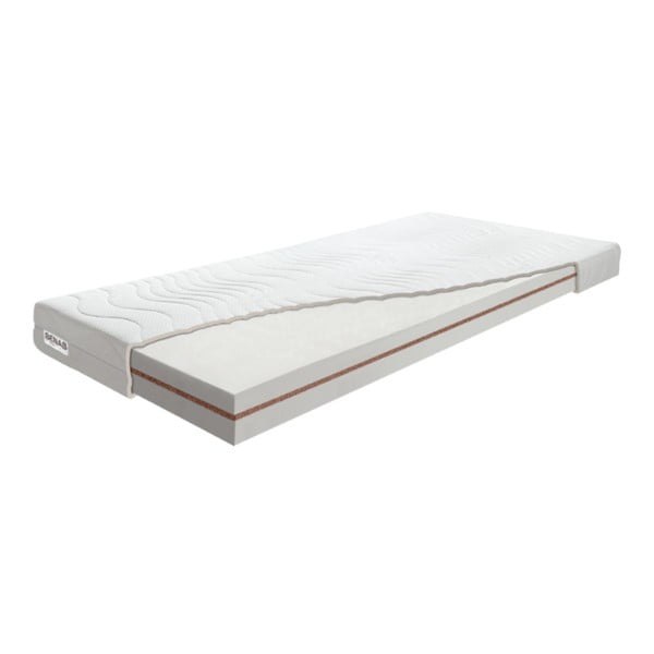 Kietas/vidutinio kietumo putų/latekso apverčiamas/su termo regulacija vaikiškas čiužinys 90x200 cm Magic Night – BENAB-image-2