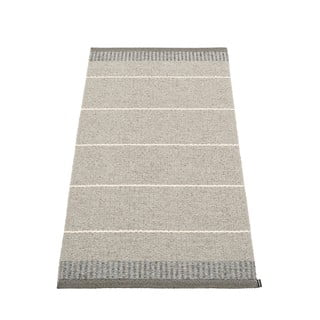 Pilkos spalvos lauko ir vidaus kilimas 60x125 cm Belle Concrete – Pappelina