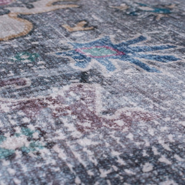 Mėlynai pilkas plaunamas kilimas 230x160 cm Millie - Flair Rugs-image-2