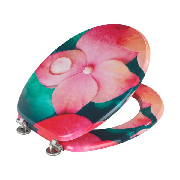 Tualeto sėdynė 37,5 x 44 cm Flower - Allstar-image-2