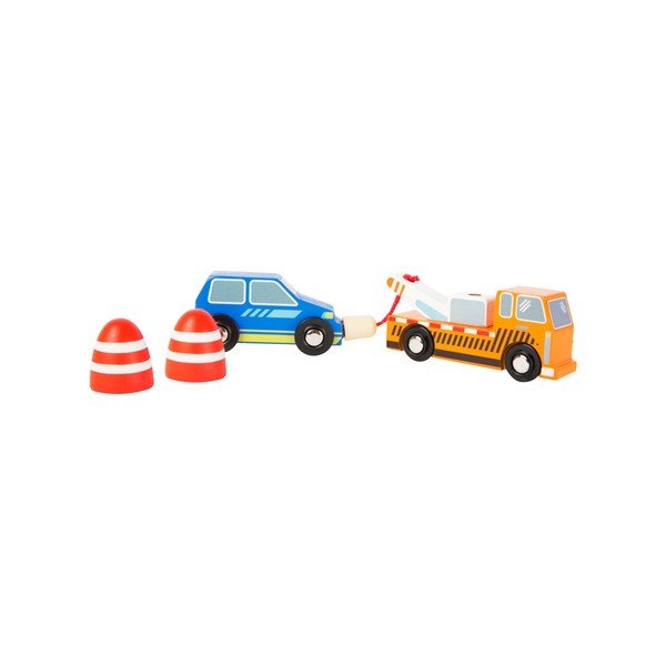 Vaikiškas "Legler" vilkikų tarnybos automobilių ir kelio ženklų rinkinys-image-1