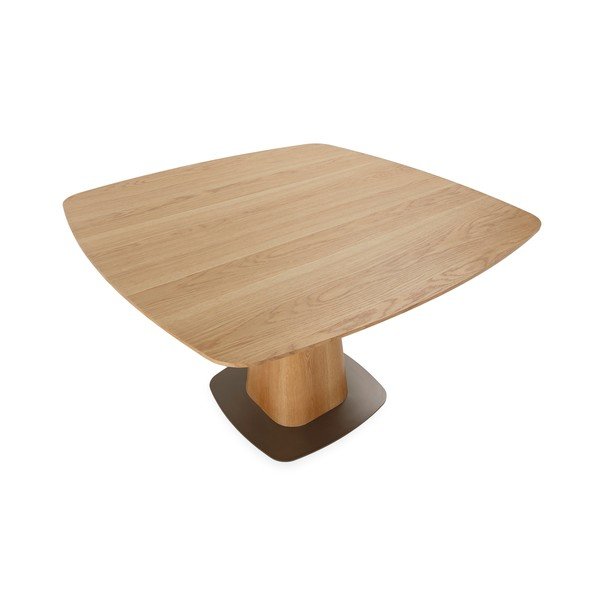 Valgomojo stalas iš ąžuolo 120x120 cm Etel – MOME-image-4