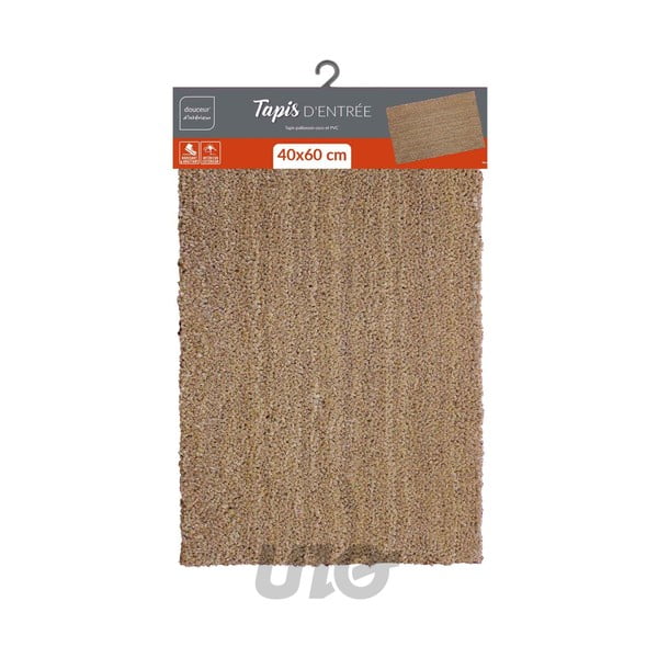 Iš kokoso pluošto grindų kilimėlis 40x60 cm Paco – douceur d'intérieur-image-1