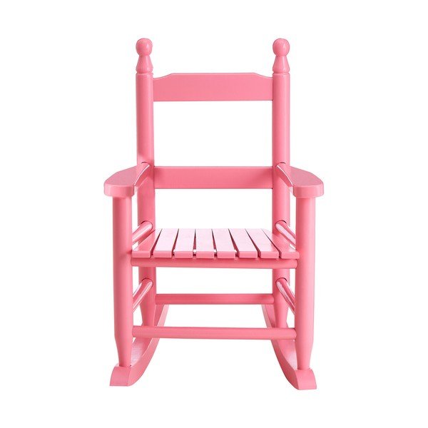 Rožinės spalvos iš tuopos masyvo vaikiška kėdė – Premier Housewares-image-2