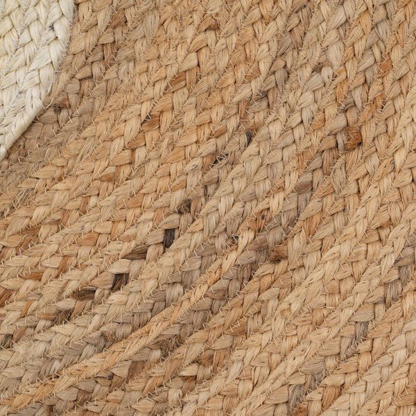 Iš džiuto vaikiškas kilimas natūralios spalvos ø 100 cm Chiquillo – Ixia-image-2