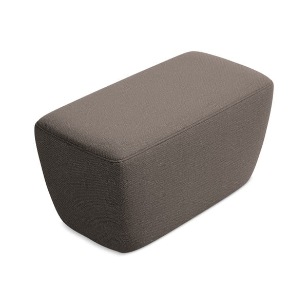 Rudos spalvos pufas Lua – Makamii-image-1