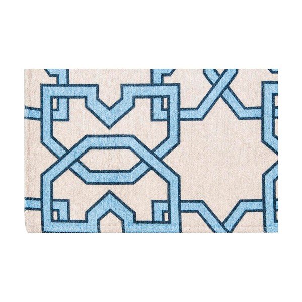 Itin patvarus virtuvės kilimas "Webtappeti Tiles Blue", 60 x 220 cm-image-2