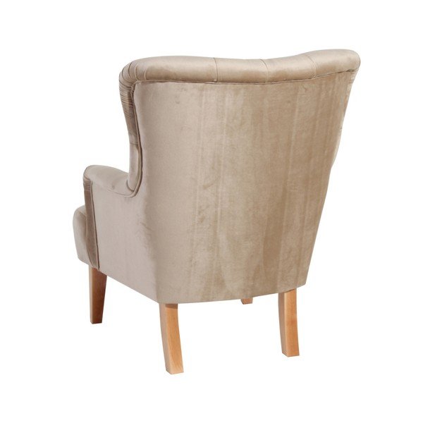 Smėlio spalvos krėslas Max Winzer Brandon Suede-image-4